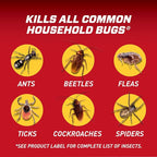 Ortho Home Defense Insect Killer for Indoor & Perimeter2 and Refill Bundle: Long Lasting Bug Barrier, Kills Ants, Roaches, Spiders, 1 gal.