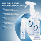 Zero Odor - Multi-Purpose Strong Odor Eliminator for Home, Office, Car, Bathroom, Hotel, Room Deodorizer, and Odor Neutralizer, (Kit)