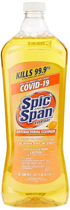Spic And Span Lemon Antibacterial Pourable, 34 Fl Oz (17879636941)