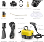 Steam Cleaner for Home＆Kitchen, 212°F High Temperature, 1200ML Tank, Portable Handheld Steam Cleaner for Car Carpet Detailing Window Floor Couch Grease Tile, Pressurized Steamer for Cleaning