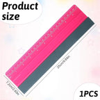 Professional Squeegee for Vinyl, 10 Inch Vinyl Squeegee Tool with Ruler for Wallpaper, Window Film, Craft, Suede