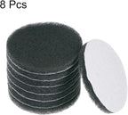 HARFINGTON 8pcs Drill Power Brush 4 Inch Tile Scrubber Scouring Pads 1500 Grit for Bathroom Kitchen Household Cleaning