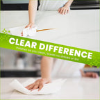 1-Pack Reusable Cleaning Cloth for Streak-Free Windows, Mirrors & All-Purpose Cleaning – Chemical-Free, Absorbent, Non-Abrasive, 16" x 16" White Cleaning Rag, Made in the USA
