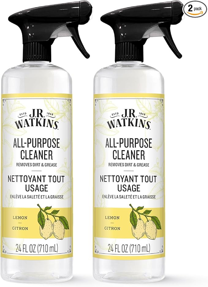 JR Watkins All Purpose Cleaner Lemon 24floz - 2pk