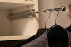 12" Valet Rod Standard for Closet Polished Brass PB Metal