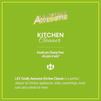 La's Totally Awesome Daily Kitchen Cleaner Spray, For Sink, Cooktop, Oven and more, Plant-Derived Formula, 32 Fl Oz (Pack of 8)