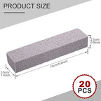 Chinco 20 Packs Pumice Stone for Cleaning, Scouring Pad Removing Stain Grime Without Leaving Scratches for Kitchen Oven Stove Home Bathroom Toilet Pool House Cleaning Supplies