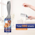 Lint Rollers for Pet Hair Extra Sticky,880 Sheets Mega Value Set with Reinforced 4 Handles and 8 Replaceable Tough Papers, Portable Pet Lint Remover for Clothes, Sofa Bed, Car Seat, and More