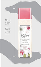 KIFRA FRESH CAPS Concentrated Laundry Fragrance 6.76 Fl Oz 200ml 80 Washing Cycles
