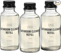Public Goods Bathroom Cleaner Refill | Refill Concentrate for Toilets, Tile, Showers, Sinks | Cruelty Free, Vegan Friendly | Scented with Lemon Rosemary Essential Oils | 3 Pack - 24 Oz Diluted