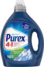 Purex Fresh Mountain Breeze Liquid Detergent – 82.5 fl oz, 165 Loads, Ultra-Concentrated