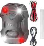 Ultrasonic Rodent Control Repeller, Under Hood Mice Repellent Battery Operated Car Rat Repellent Mice Deterrent Keep Animal Away from Car Engine Garage Attic Basement Warehouse Barn Vehicle Protection