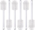 SPARTA 367600TC02 Plastic Household Dish Brush, Dish Brush, Dish Scrub Brush With Lightweight and Break Resistant for Cleaning, 11 Inches, White, 2.5" Width x 2.75" Height (Pack of 6)