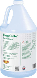 ShineCrete Concrete Cleaner & Protector, pH-Balanced Daily Maintenance for Polished Concrete Floors, Auto-Scrubber Safe, Light Apple Scent, 1 Gallon Concentrated