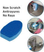 Dish Wand & 7 Pack Dishwashing Sponge Refills Non Scratch,dishwashing Sponge with Handle,Cleaning sponges for Household use