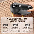 DBC Rechargeable Fabric Shaver,3-Speed Lint Remover for Clothes LED Display, 15000r/Min Powerful Motor, Large Shaving Head Lint Shaver for Clothes, 6-Leaf Blades, Lint Ball, Furniture, Fuzz