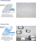 Invisible Shield Protective Glass + Surface Coating (2) & Water Spot and Stain Remover (1) - Restorer 3 Pack - 10 oz