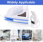 Magnetic Window Cleaner Tool Glass Wiper, Double Sided Window Cleaner Windows Cleaning Brush for High-Rise Household Cleaning Windows Thickness 0.1''-0.4'' (5-7mm)
