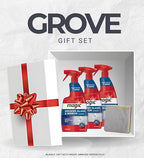 3x Magic Sprayway Glass Cleaner 28 oz Spray Bundle with Microfiber Towel – Removes Hard Water, Soap Scum, and Leaves Streak-Free Shine – Gift Set (4 Items)