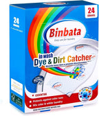 Color Grasper for Laundry 24 Count, Fragrance Free Dye Catcher Essential for Home Use, Dye Guard Grabber Sheets for Laundry in-Wash Sheets