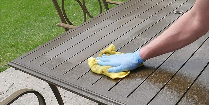 AL-NEW Aluminum Restoration Cleaning Solution | Clean & Restore Patio Furniture, Stainless Steel, and Other Household Metal Surfaces (32 Ounce Kit)
