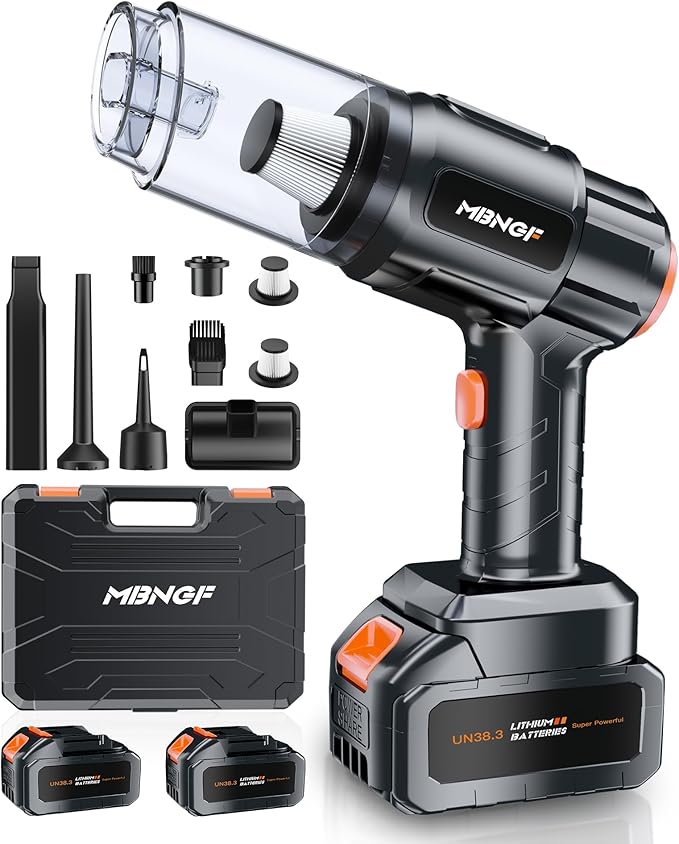 High Power Handheld Vacuum Cleaner for Office Desk(Burnt Black)