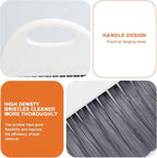 Mini Dustpan and Brush Set, Small Handheld Dust Pan with Clean Broom for Home, Kitchen, Desktop, Sofa, Keyboard, Table and Pet Cages(Cute Animal)