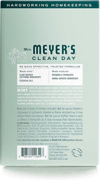 MRS. MEYER'S CLEAN DAY Dryer Sheets, Fabric Softener, Reduces Static, Infused with Essential Oils, Birchwood, 80 Count (Pack of 3)