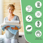 Loopeer 600 Loads Laundry Detergent Sheets Bulk No Leak Laundry Soap Sheets Anti Sensitive Liquidless Laundry Supplies Washing Strips for Home Dorm(Fresh)