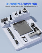 Mini Car Vacuum with 17000Pa High Power Suction,Portable Handheld Vacuum Blow & Suction,4 in 1 Cordless Small Vacuum Cleaner for Car,Home,Office,PC.Air Duster for Quick Cleaning of Small Areas