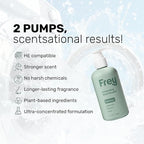 FREY In-Wash Laundry Scent Boosters - Fragrance Booster & Fabric Smell Deodorizer | Odor Eliminator for Fresh Scented Clothes (8 Fl (Pack of 2), Cedar Grove)