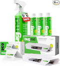 BugMD Essential Pest Control Concentrate (3 Pack) with Spray Bottle 32 oz, Cockroach Catcher (1 Pack) and Bed Bug Trap (1 Pack) Bundle