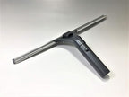Ettore 71181 Professional Stainless Backflip Window Cleaning Combo Tool, 18-Inch