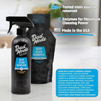 DadMode Laundry Stain Remover | 1000 Stain Treatments | 7-Enzyme Deep Cleaner & Odor Eliminator | 3-Pack Refill | Tough on Human, Food, & Pet Stains | Sandalwood & Suede