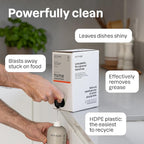 ATTITUDE Dish Soap, Infused with Essential Oils, Plant-Based Ingredients, EWG Verified, Great for Clean and Sparkling Dishes, Vegan Dishwashing Liquid, Orange & Sage, 488 mL