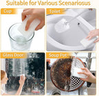 Trendbox 50 Pack Melamine Sponges Magic Cleaning Sponges in Bulk Melamine Foam for Dishes Eraser Sponges for Cleaning
