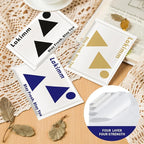 Travel Tissues, 50 Pack Slim Pack - 4 Ply Facial Tissues for On-the-Go & Gifts by lakimm