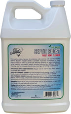 Septic Boost Septic Safe Toilet Bowl Cleaner - Acid-Free Toilet Cleaner with Enzymes for Septic Tank Treatment - Effective Cleaning & Deodorizing Bio-Based Liquid Toilet Bowl Cleaner (1-Gallon)