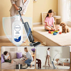 2 Packs Floor Cleaner Solution Compatible with Tineco Cleaning Solution Refill Natural Scented, Deep Clean Streaks & Residue Free for All Robotic Vacuum Mop Cleaner Solution for Hardwood Multi Surface