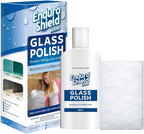 EnduroShield Shower Door Glass Polish – Water Spot Remover & Hard Water Stain Cleaner for Cloudy Shower Doors – Removes Soap Scum, Limescale & More – 7.4 fl oz