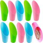 9PCS Bonsai Soil Scoop Plastic Succulent Soil Scoop Indoor Plants Little Small Potting Shovel Bucket Shovel for Garden Planting