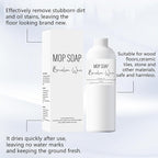 Brazilian Waves Mop Soap,New Mop Soap for Floor Cleaning, Multisurface Bathroom & Kitchen Cleaner Supplies (120ML)