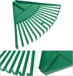 Yardwe Plastic Rake Head Garden Leaf Rake Head Replacement Lawn Shrub for Yard Sweep Picking Up Leaves (Without Handle)