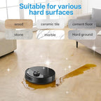 1L Fresh Ocean Floor Cleaning Solution Compatible with Roborock/Eufy/iRobot/Ecovacs/Dreame/Shark, Fragrance Deodorization, Deep Cleans for Multiple Hard Floors, Suitable With All Robot Vacuum