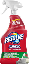 Resolve Carpet Cleaner, 22 fl oz Multi-Fabric Cleaner and Upholstery Stain Remover, Carpet Cleaner Spray
