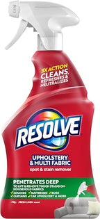 Resolve Carpet Cleaner, 22 fl oz Multi-Fabric Cleaner and Upholstery Stain Remover, Carpet Cleaner Spray