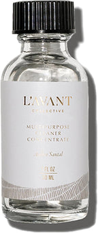 L’AVANT Collective | Plant-Based Multipurpose Cleaner Refill – All-Natural Cleaning Supplies for Safe Home Cleaning – Concentrated, Food-Safe Surface Cleaner with Ambre Santal Scent, 1 oz Bottle
