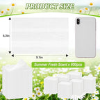 600 Count Dryer Sheets Bulk Fabric Softener Fresh Scent Dryer Sheets Naturally Softens and Removes Static Cling, Ideal for Households, Sensitive Skin