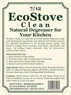 Herbal Scent Stove & Oven Cleaner – Spray, Wait & Wipe | Plant-Based Heavy-Duty Kitchen Degreaser Spray – Non-Toxic, Fume-Free Oven Cleaner | Safe for Glass Cooktops, Stainless Steel & Enamel (16 Oz)