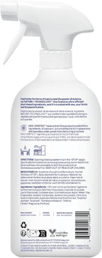 ATTITUDE Kitchen Cleaner Spray, EWG Verified, Degreaser Spray to Cut Grease & Grime, Plant-Based & Vegan, Citrus Zest Scent, 27.1 Fl Oz (Pack of 3)